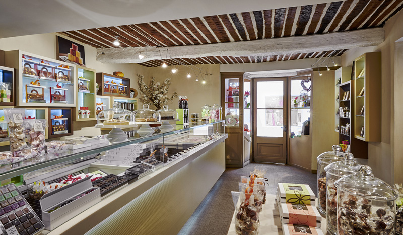 boutique Christian Camprini, chocolatier et pâtissier à Valbonne et Cannes